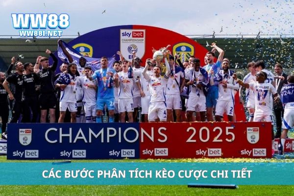 Các bước phân tích kèo cược chi tiết