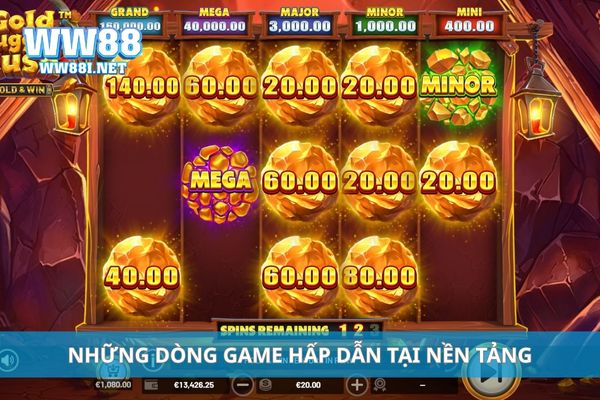 Những dòng game hấp dẫn tại nền tảng